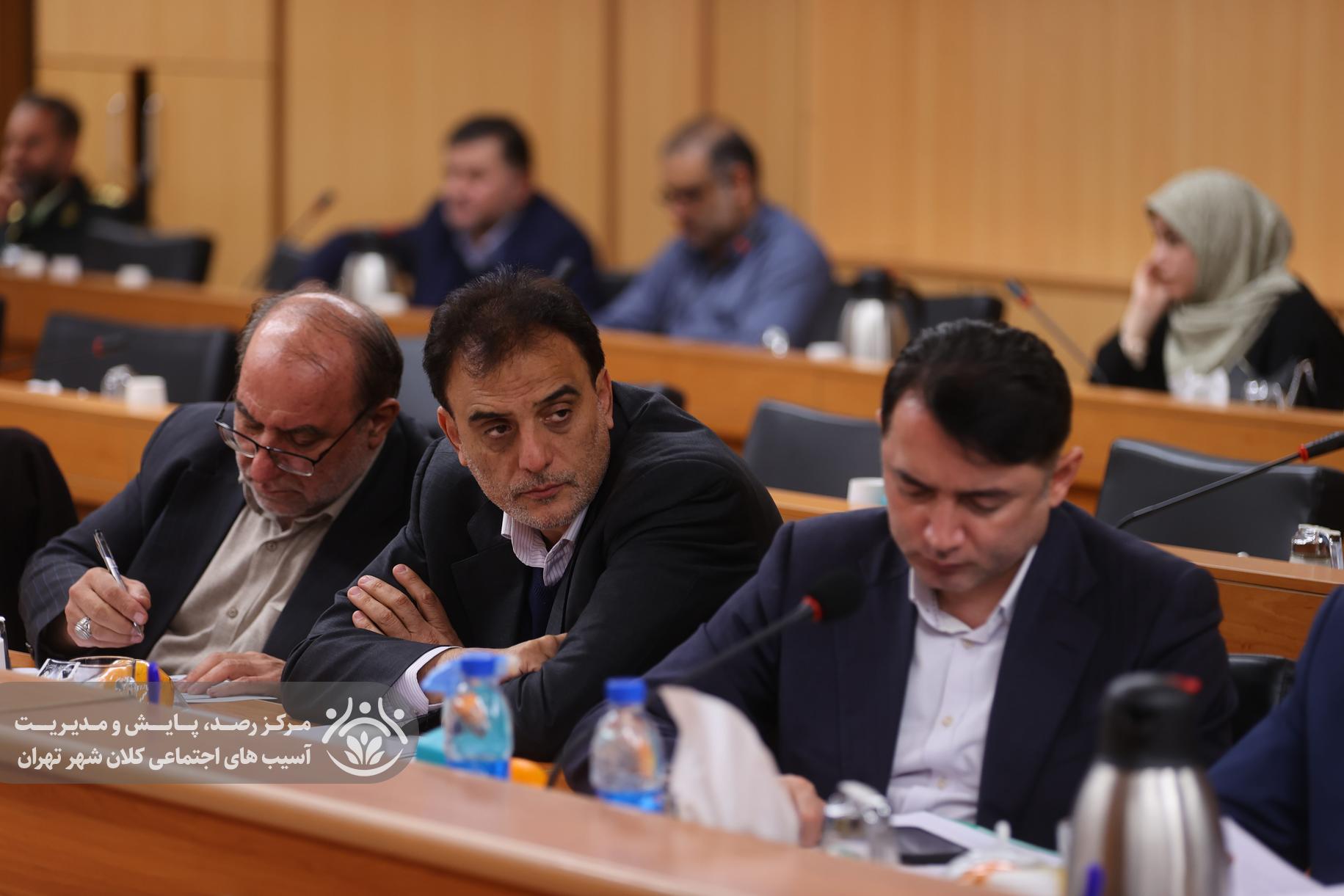 چهارمین جلسه قرارگاه اجتماعی کلانشهر تهران