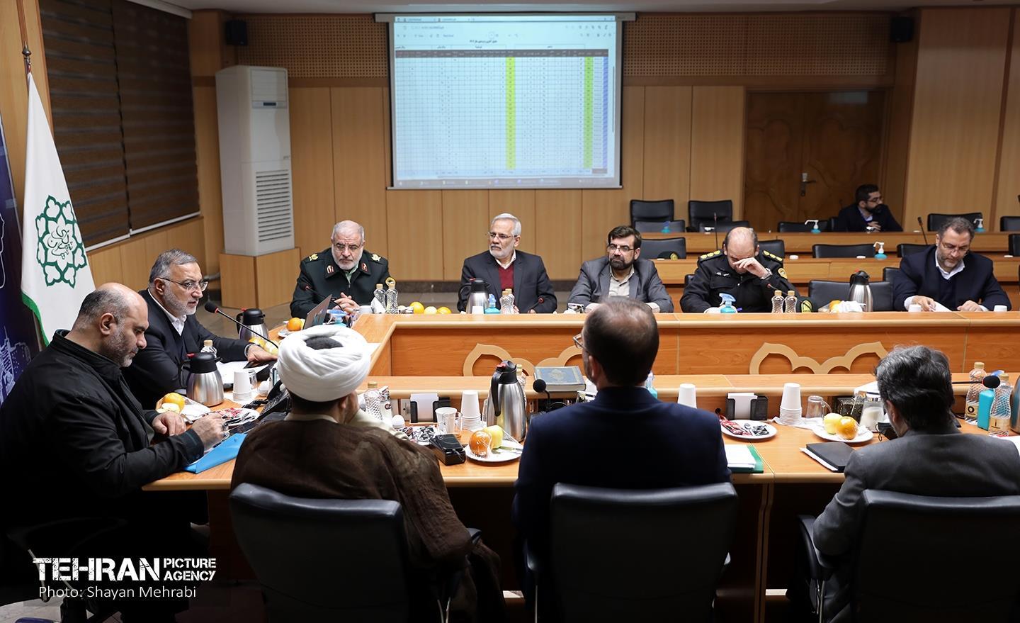 هفتمین جلسه قرارگاه اجتماعی کلان‌شهر تهران