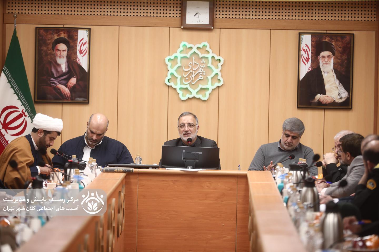 هشتمین جلسه قرارگاه اجتماعی کلان‌شهر تهران