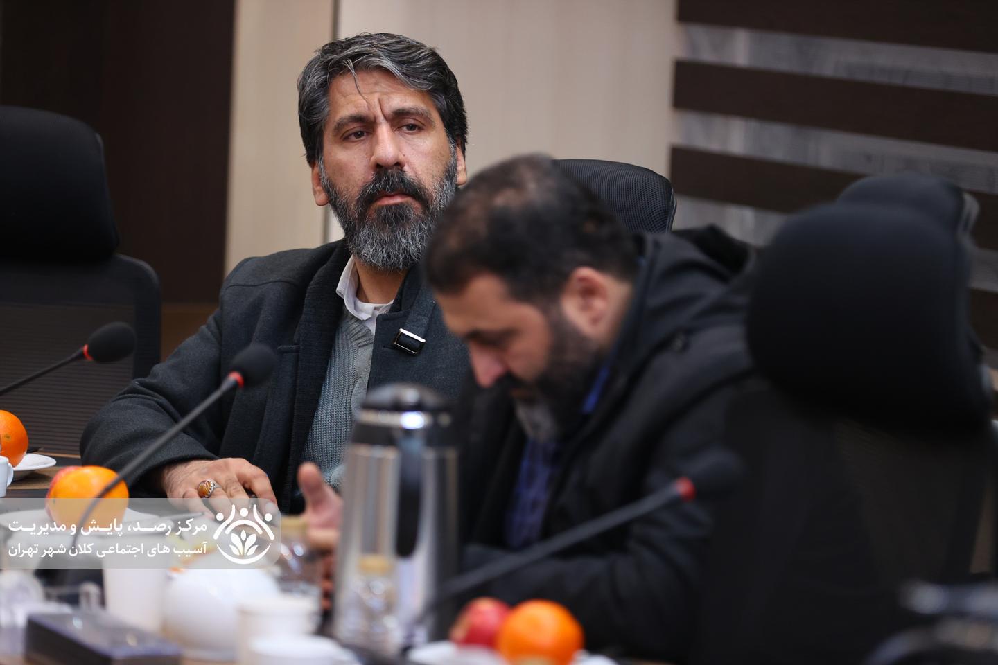 نهمین جلسه قرارگاه اجتماعی کلان‌شهر تهران