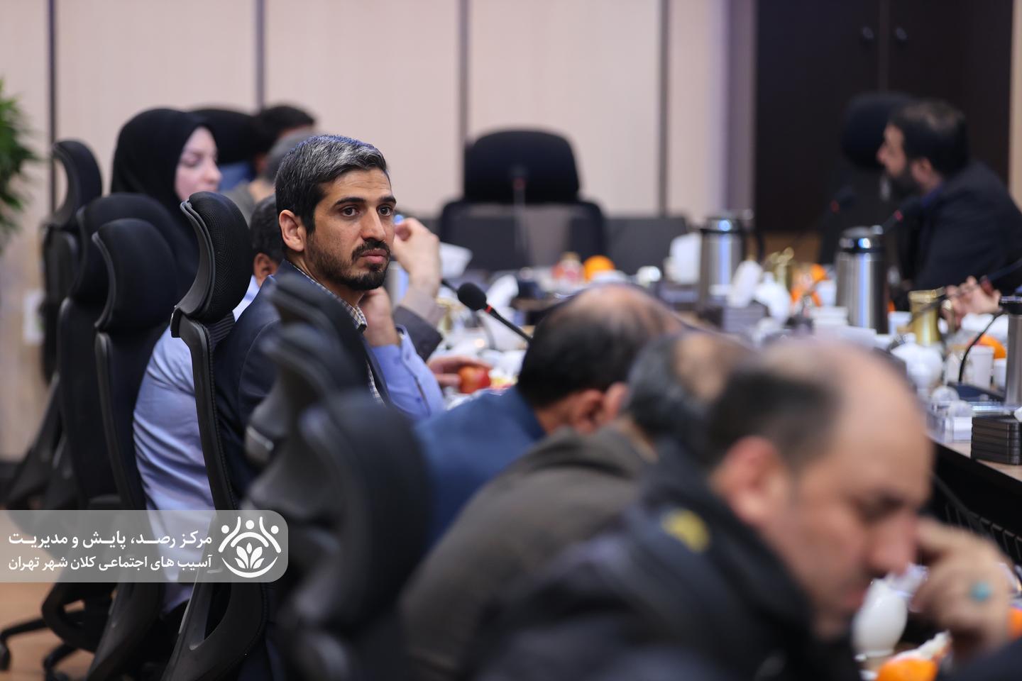 دهمین جلسه قرارگاه اجتماعی کلان‌شهر تهران