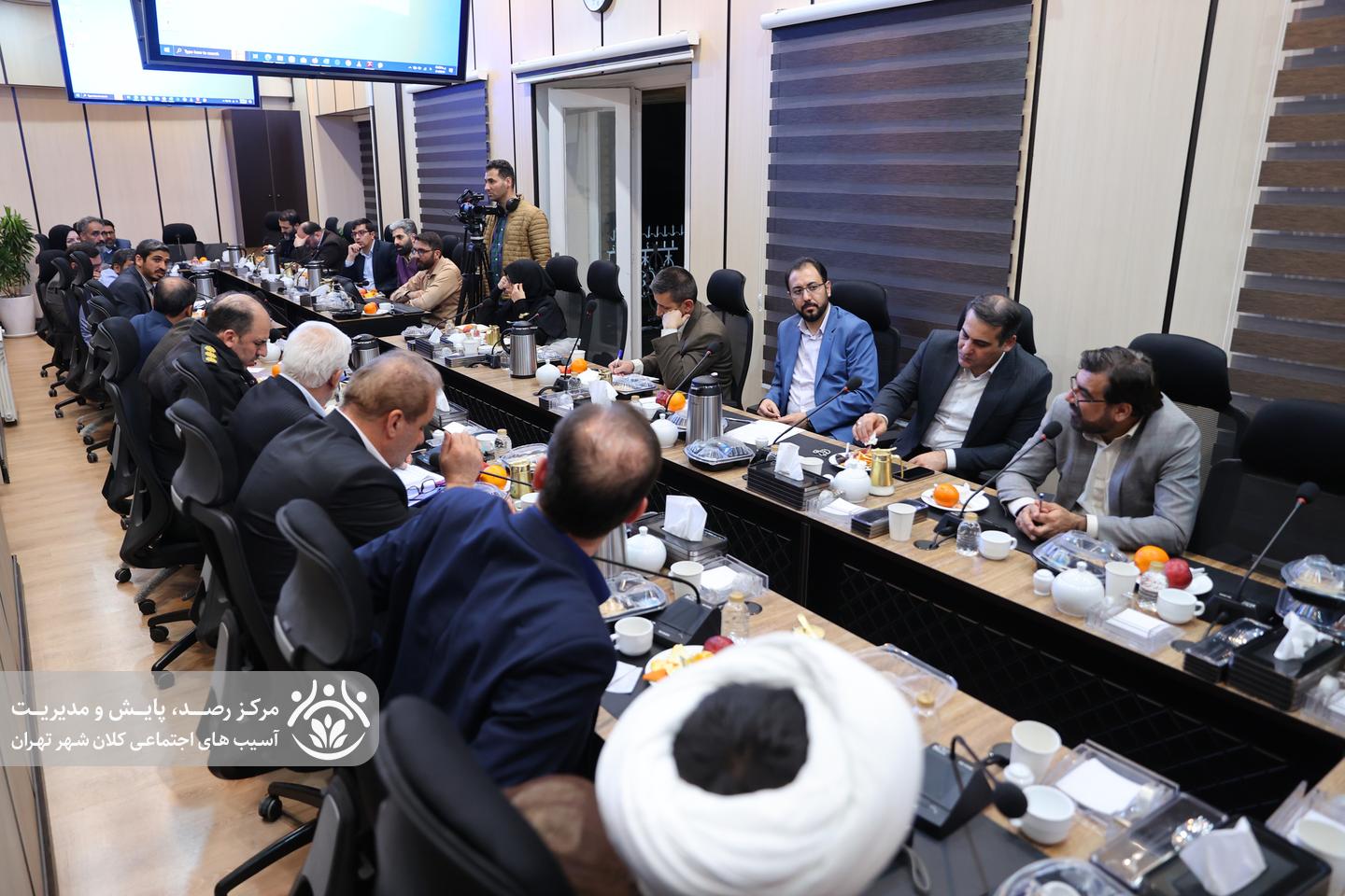 دهمین جلسه قرارگاه اجتماعی کلان‌شهر تهران