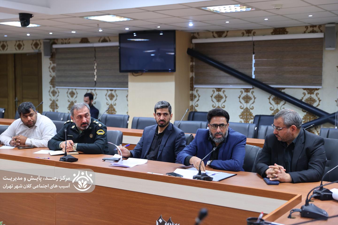 شورای «طرح سراسری ساماندهی آسیب‌های اجتماعی کلانشهر تهران»