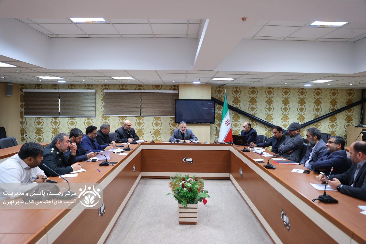 شورای «طرح سراسری ساماندهی آسیب‌های اجتماعی کلانشهر تهران»