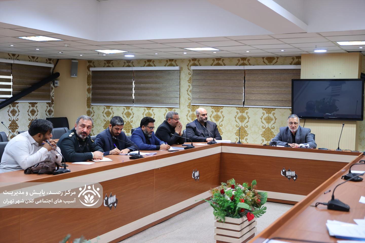 شورای «طرح سراسری ساماندهی آسیب‌های اجتماعی کلانشهر تهران»