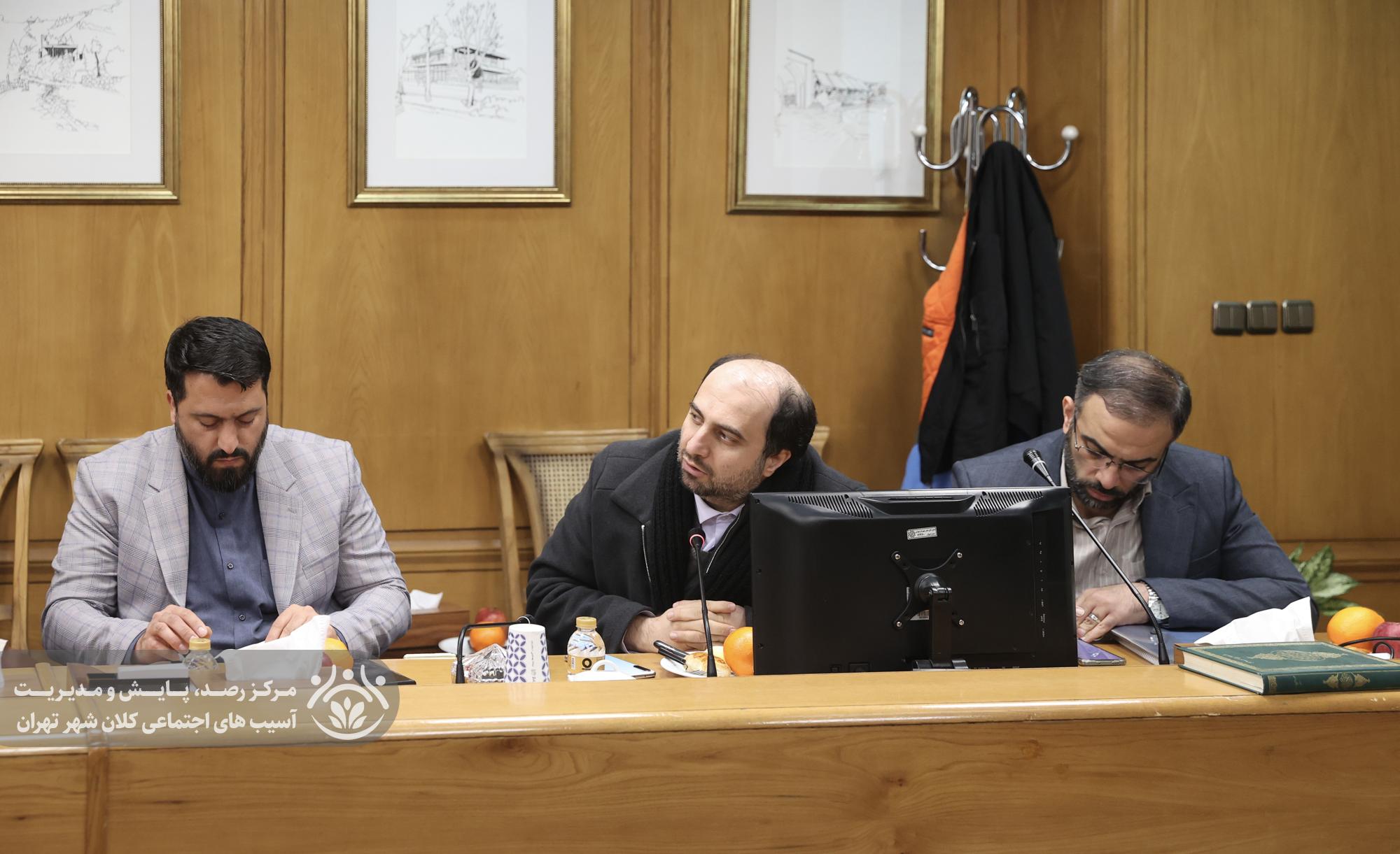 نوزدهمین جلسه قرارگاه اجتماعی کلان‌شهر تهران
